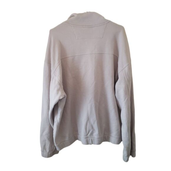 H&M Relaxed Fit Men's Beige Zip Up Pocket Jacket - Picture 3 of 4